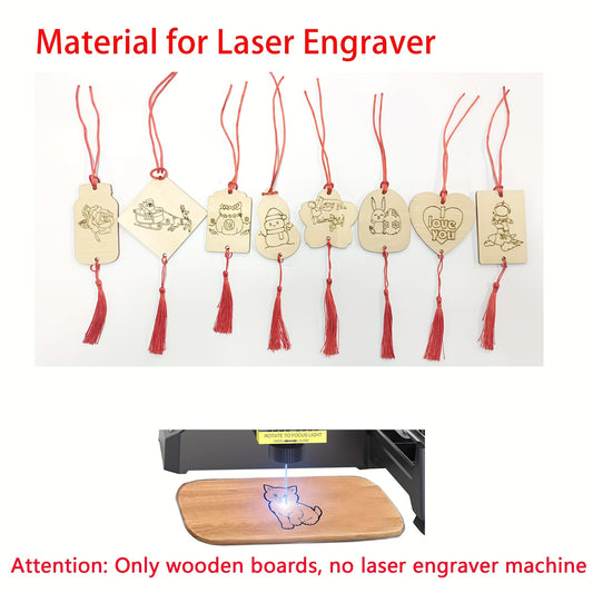 EasyThreed Laser Engraver 18pcs Wood Crafting Kit