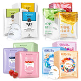 15Pcs BIOAQUA Fresh Fruit Face Mask