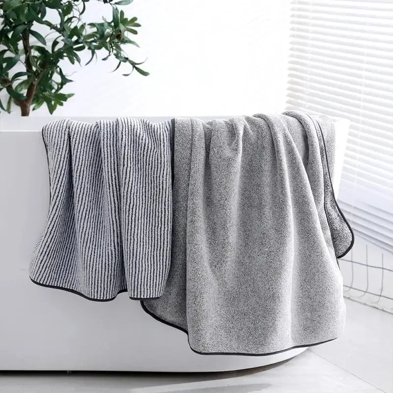 Thickened Bath Towels for The Body Microfiber Towel