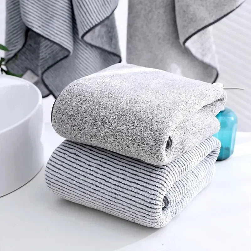 Thickened Bath Towels for The Body Microfiber Towel