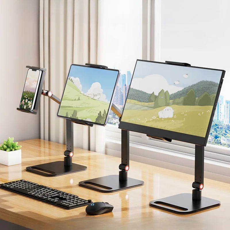 Portable Monitor Desk Holder Metal Stand