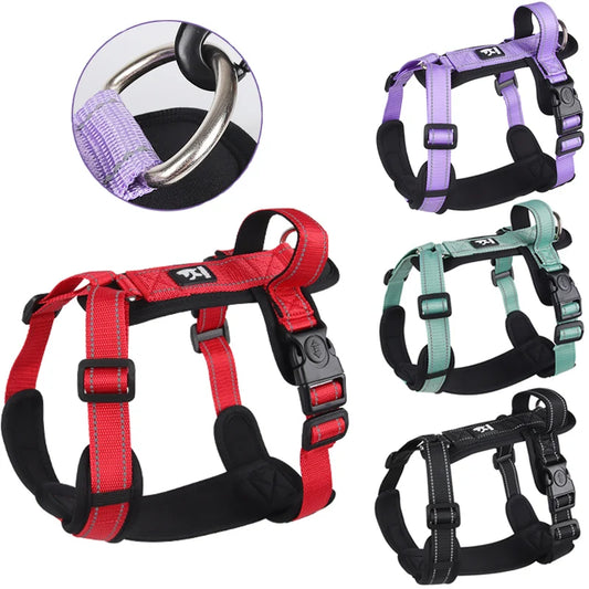 Adjustable with Handle Dog Harness for Small Large Dogs