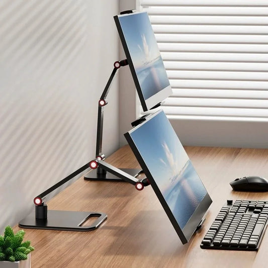 Portable Monitor Desk Holder Metal Stand