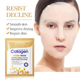 10pcs Collagen Face Mask Firming Moisturizing