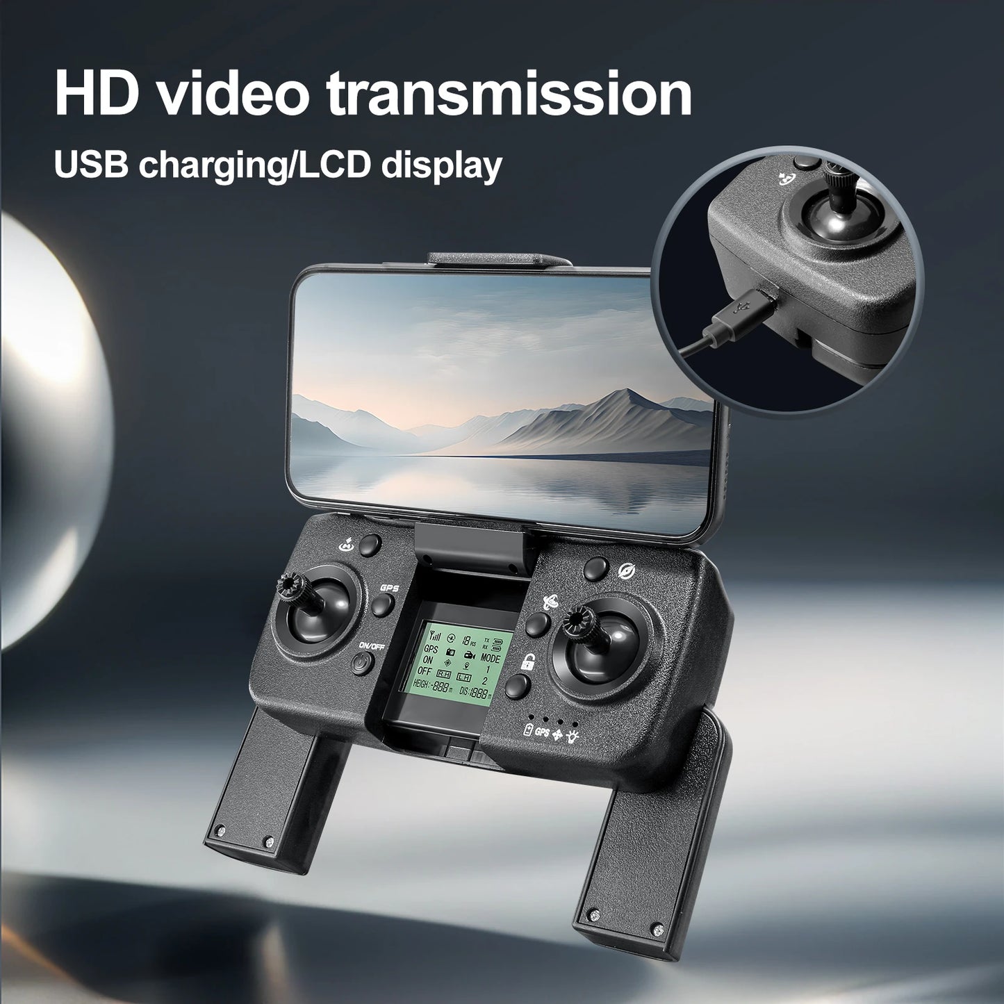 S188 GPS Drone 8K Professional HD Dual Camera