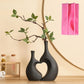 Large Hollow Heart Vase Resin Silicone Mold Nordic