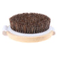 1X Wood Natural Horse Hair Bath Body Brush