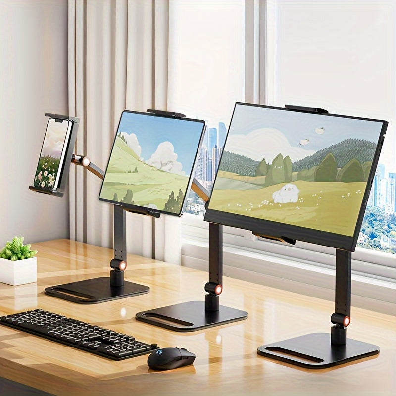 Portable Monitor Desk Holder Metal Stand